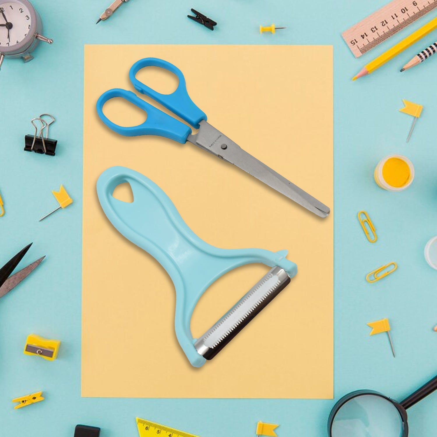 Multifunctional Kitchen Scissor & Peeler Multifunctional Kitchen Scissor & Peeler